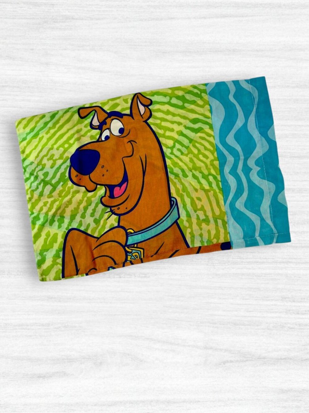 Scooby Doo Y2K Pillowcase Cartoon Network Retro Nickelodeon Style Twin Standard